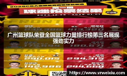 广州篮球队荣登全国篮球力量排行榜第三名展现强劲实力